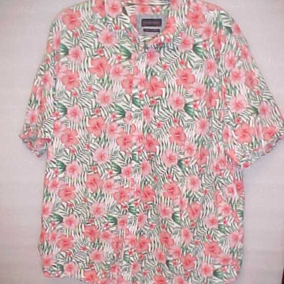 Gentlemans Outfitters 2X short sleeve  shirt Men’s Floral Print - Picture 1 of 4